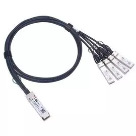 Трансивер QTECH QSC-QSFP-4SFP+CAB1 кабельная сборка QSFP+ \ 4xSFP+, 1м
