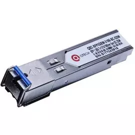 Трансивер QTECH QSC-SFP3GEW-3155-SC-DDM 3км, 1,25Гбит/с, Tx=1310/Rx=1550нм, SC, FP, SM, DDM