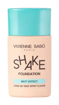 Матирующий тональный крем-флюид Vivienne Sabo Shake Foundation Matt Effect