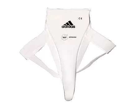 Защита паха Adidas женская WKF Lady Groin Guard белая 69CO3