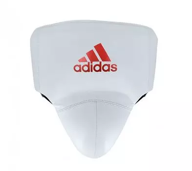 Защита паха мужская Adidas AdiStar Pro Groin Guard бело-красная
