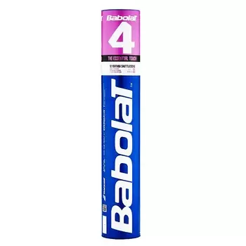 Воланы для бадминтона Babolat 4 551019 упаковка 12шт, белый