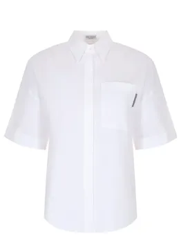 Рубашка хлопковая BRUNELLO CUCINELLI