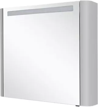 Зеркало-шкаф AM.PM Sensation 80 L, серый шелк