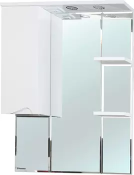 Зеркало Bellezza Эйфория L 80 белое, с подсветкой