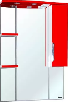 Зеркало Bellezza Лагуна R 75 красное