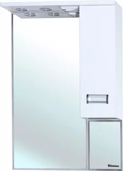Зеркало Bellezza Сиена R 70 белое