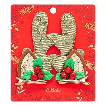 TWINKLE Заколки для волос CHRISTMAS DEER
