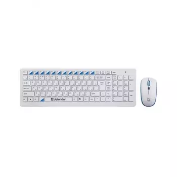 Набор клавиатура+мышь Defender Skyline 895 Nano White USB