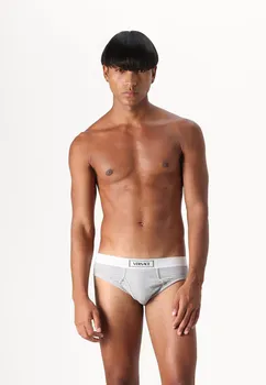 Трусы SLIP TEX Versace, серый
