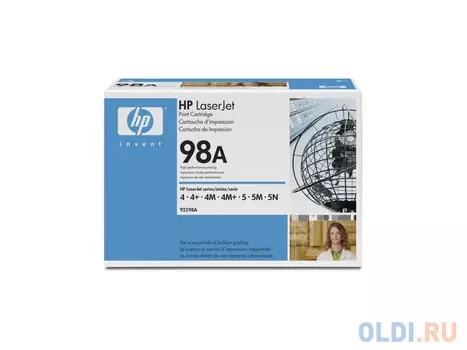 Картридж HP C92298A для HP LaserJet 4M LaserJet 4+ LaserJet 4M+ LaserJet 5 LaserJet 5N LaserJet 5M 6800стр Черный