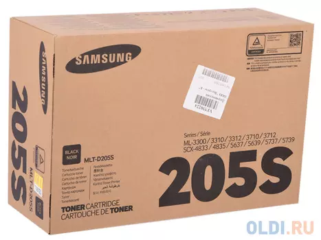 Картридж Samsung MLT-D205S 2000стр Черный