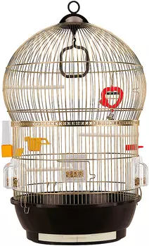 Клетка для птиц Ferplast Bali Antique золотая 43,5 х 68,5 см (1 шт)