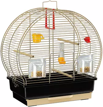 Клетка для птиц Ferplast Luna 2 Antique золотая 44,5 х 25 х 45,5 см (1 шт)