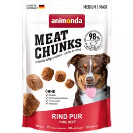Лакомство Animonda Meat Chunks для собак средних и крупных пород с говядиной 80 гр (1 шт)