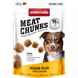 Лакомство Animonda Meat Chunks для собак средних и крупных пород с курицей 80 гр (1 шт)