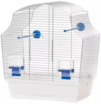 Клетка для птиц Inter-Zoo P047 Margot Ii оцинкованная 50,5 х 28 х 54 см (1 шт)