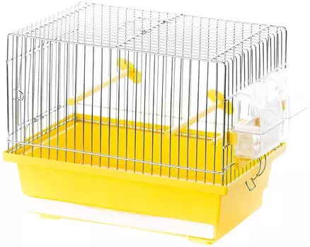 Клетка для птиц Inter-Zoo P058 Kanarek Mini оцинкованная 30 х 20 х 33,5 см (1 шт)