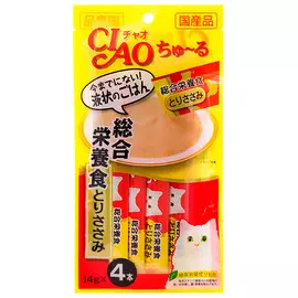 Лакомство Inaba Ciao для кошек для восстановления организма с парной курицей 56 гр (1 шт)