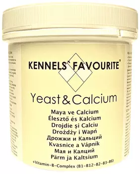 Лакомство Kennels` Favourite Yeast &amp; Calcium витаминизированное для собак всех пород с дрожжами и кальцием 135 гр (1 шт)