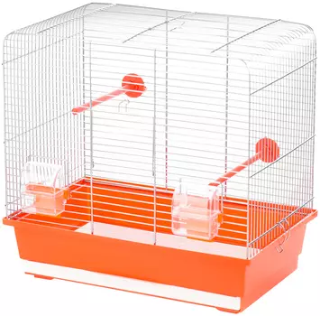 Клетка для птиц Inter-Zoo P131 Luna оцинкованная 45 х 28 х 42,5 см (1 шт)