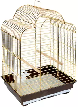 Клетка для птиц Triol 1301g золото 52 х 41 х 71 см (1 шт)