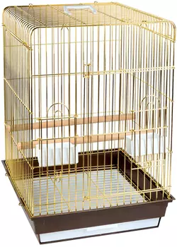Клетка для птиц Triol 1302g золото 52 х 41 х 59 см (1 шт)