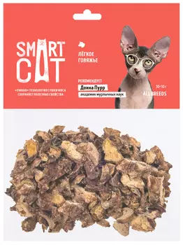 Лакомство Smart Cat для кошек легкое говяжье 30 гр (1 шт)