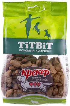Лакомство Tit Bit для собак маленьких пород крекер с мясом ягненка (250 гр)