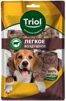 Лакомство Triol для собак легкое говяжье воздушное 40 гр (1 шт)
