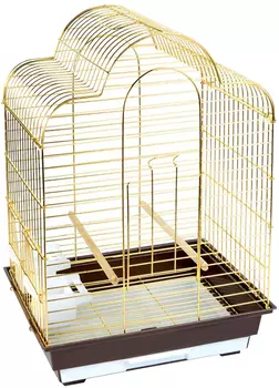 Клетка для птиц Triol 6113g золото 46,5 х 36 х 65 см (1 шт)