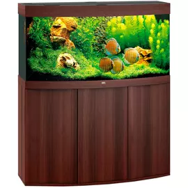 Комплект аквариум и тумба Juwel Vision 260 Led 2х29W Bioflow L нагреватель 300w темное дерево (1 шт)