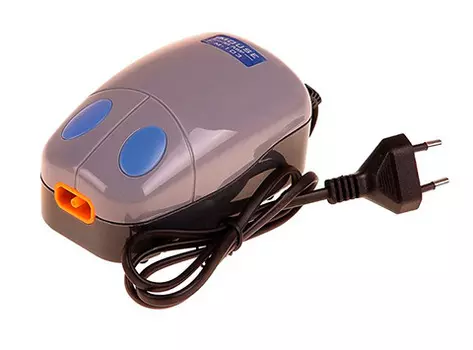 Компрессор Mouse-103 для аквариума с регулятором одноканальный 2,4 Вт 2,5 л/мин (1 шт)