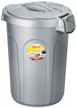 Контейнер для корма Stefanplast Jerry серебряный 8 кг 23 л (1 шт)