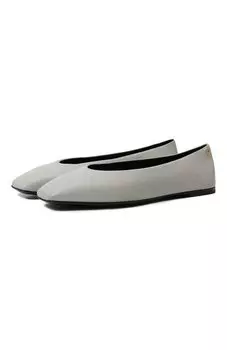 Кожаные балетки Emporio Armani