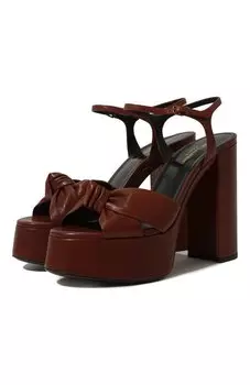 Кожаные босоножки Bianca Saint Laurent