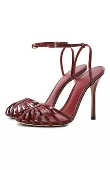 Кожаные босоножки Giambattista Valli