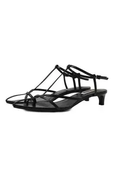 Кожаные босоножки Jil Sander