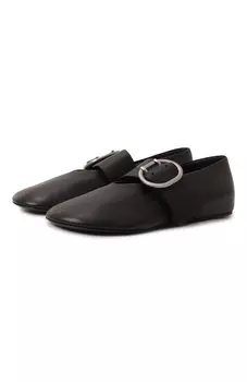 Кожаные балетки Jil Sander