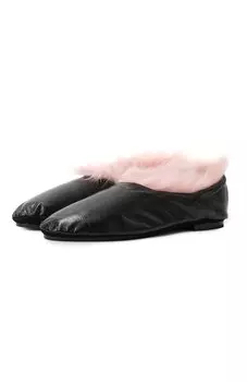 Кожаные балетки Jil Sander