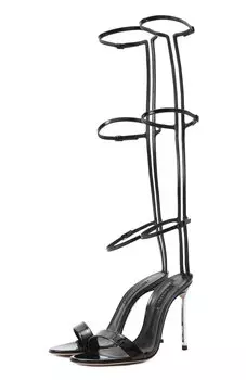 Кожаные босоножки Musa Blade 100 Casadei
