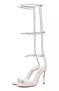 Кожаные босоножки Musa Blade 100 Casadei