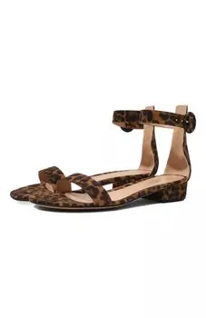 Кожаные босоножки Portofino Gianvito Rossi
