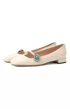 Кожаные балетки Preshoes Valentino