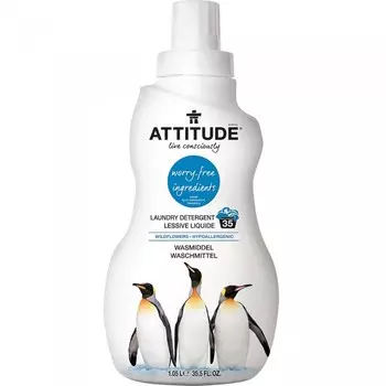 Жидкость для стирки Attitude Wildflowers, 1040мл