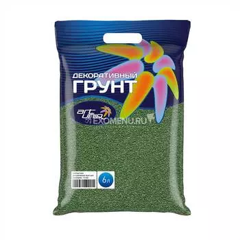 !ArtUniq Color Marsh - Декоративный грунт для аквариума "Болотный", 1-2 мм, 9 кг, 6 л