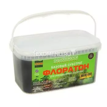 Базовый субстрат "ФЛОРАТОН" Aquabalance 3,3 л (5,9 кг)