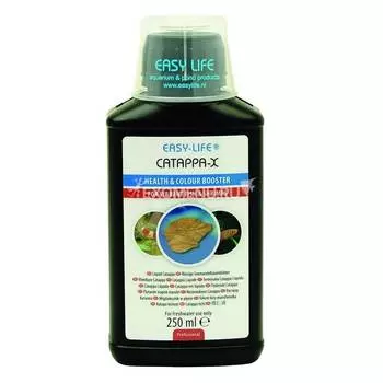 Cредство для очистки воды в аквариуме с листьями катаппы EASY LIFE - CATAPPA-X 250ML