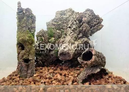 DECOTOP Estela pieces – Куски коры пробкового дуба, 5-20 см, 200г/3л