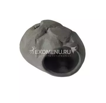 Декорация GLOXY Камень укрытие с двумя отверстиями XS 9х6.5х6.5 см